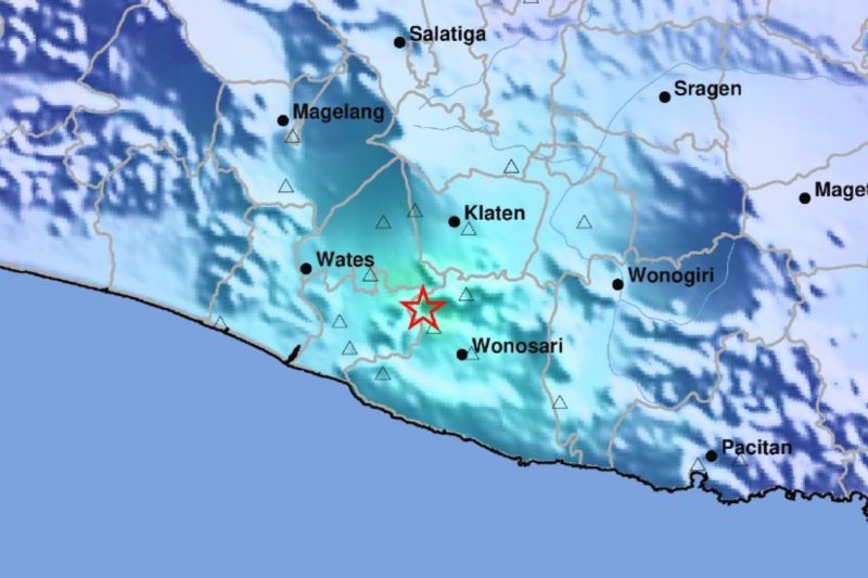 Gempa Magnitudo 4,5 Guncang Bantul